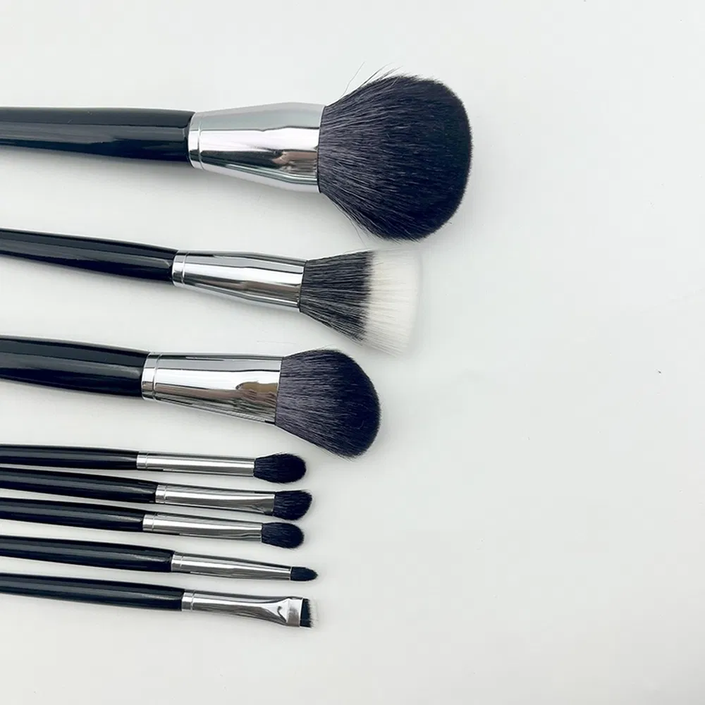 Fan Shaped Cosmetic Brush Manufacturing Eco-Friendly Material Precision Makeup Brush