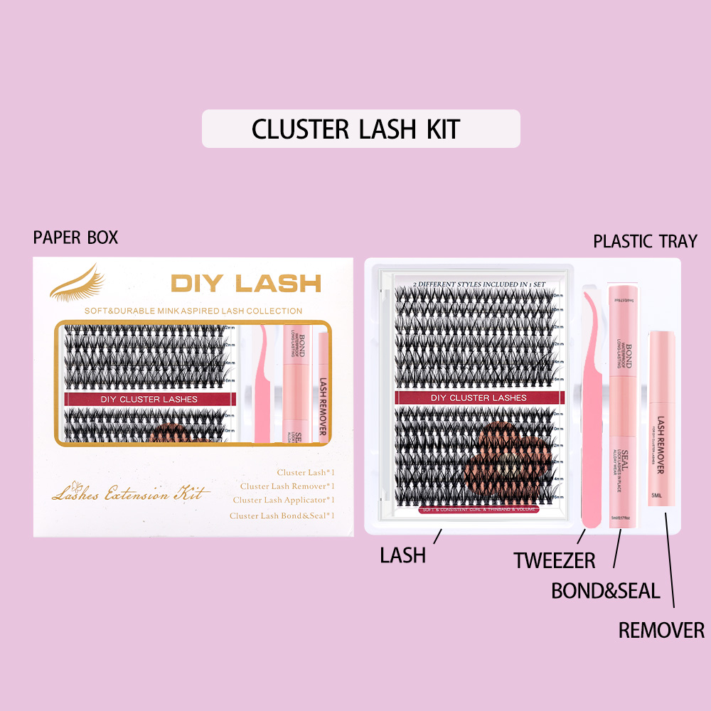 Cluster lash kit detail