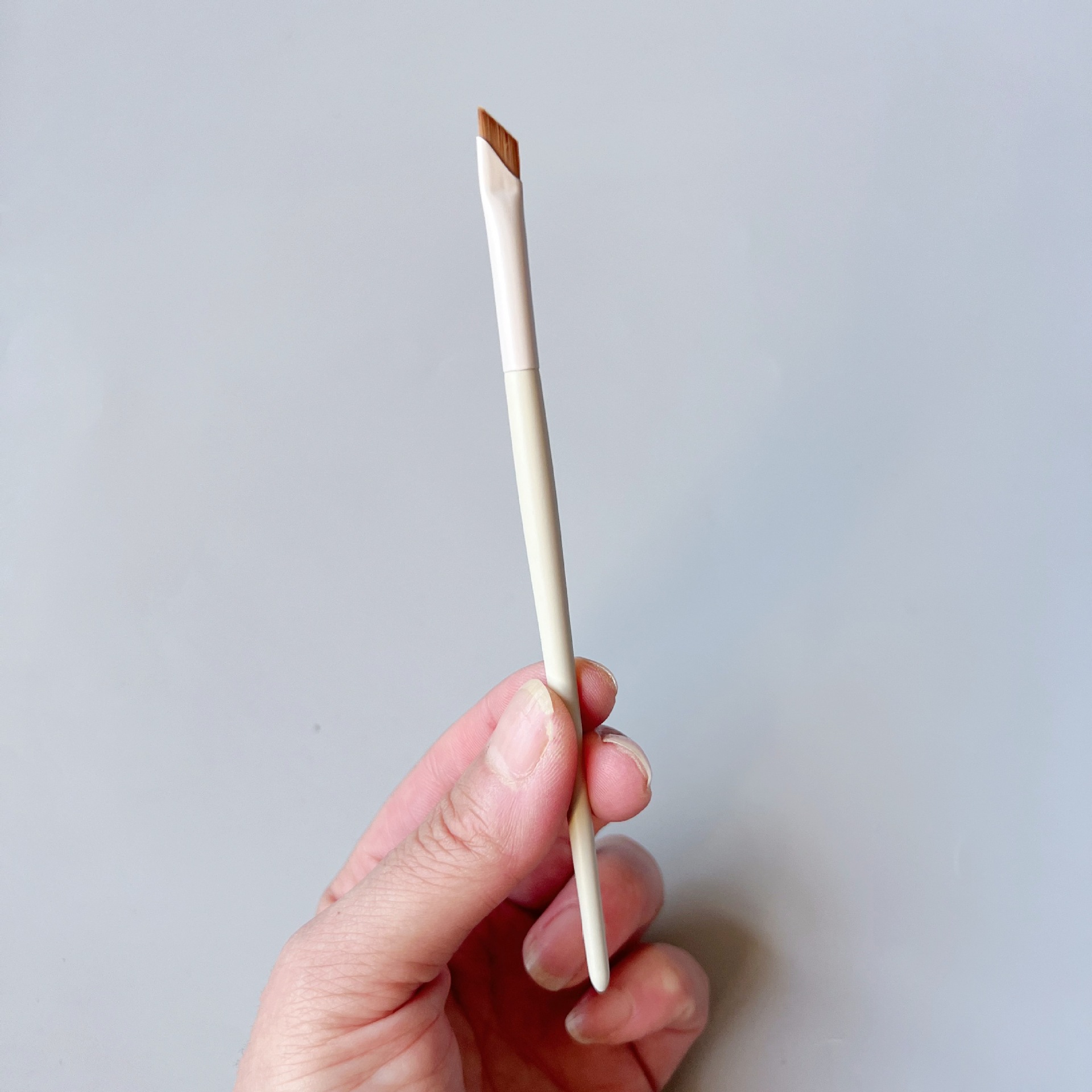 Luxury High Quality Custom Logo Private Label Lifting Angled Flat Tint Brow Makeup Eyeliner Eyebrow Brush