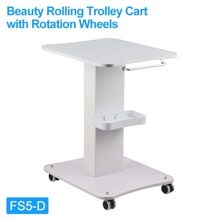 Multifunction Wholesale Mobile Beauty Salon Trolley Cart With Wheels Magnifying Glass Trolley For Salon Beauty
