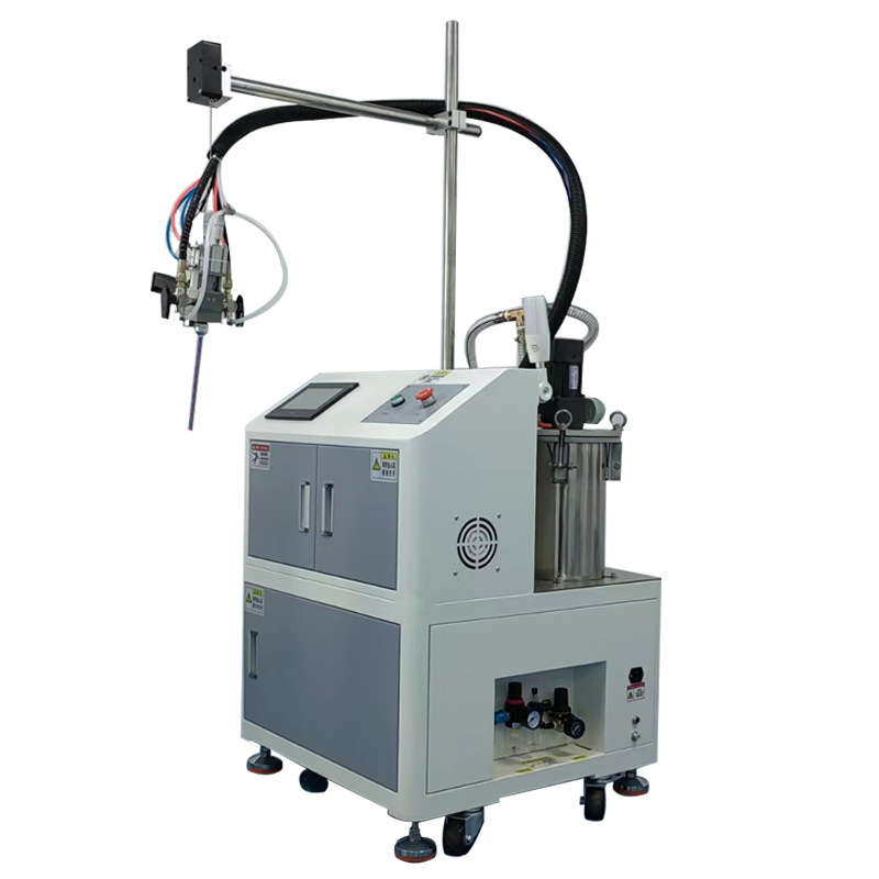 PU Resilient Foam Machine Production Equipment AB Material Mixed Silicone Foam Machine Powder Makeup Sponge Foaming Machine