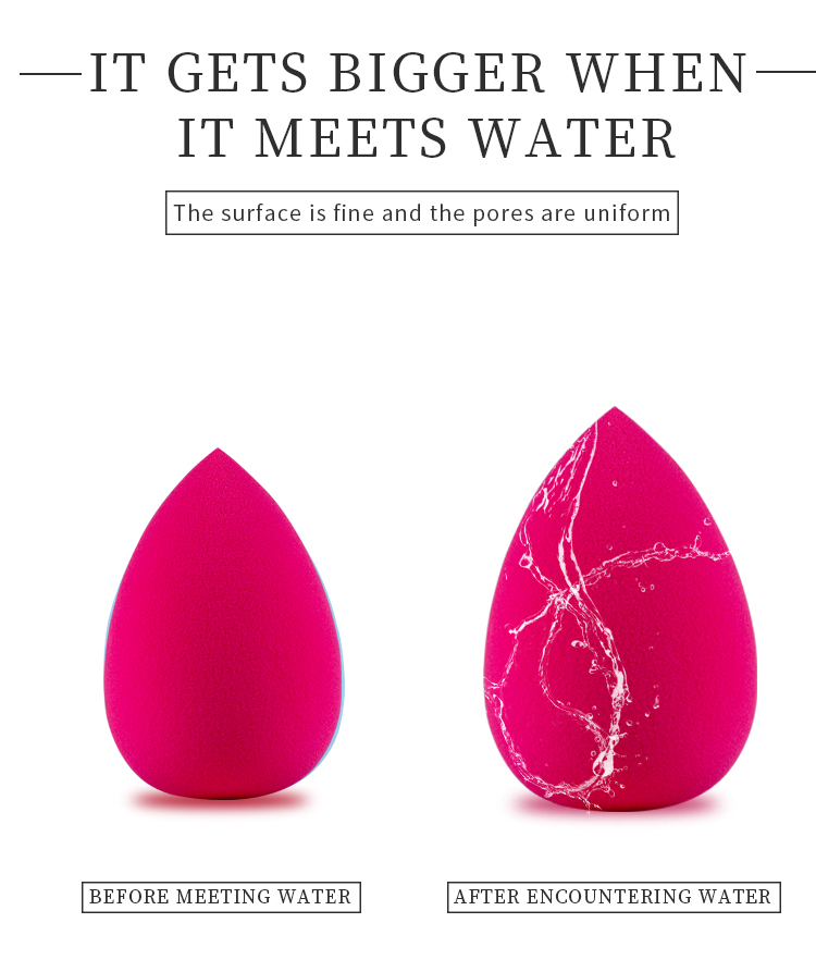 Beauty Personal Care Skin Care Tools Face Care Washable Eco-Friendly Latex Free Beauty Eggs Customizable Colors Makeup Sponge
