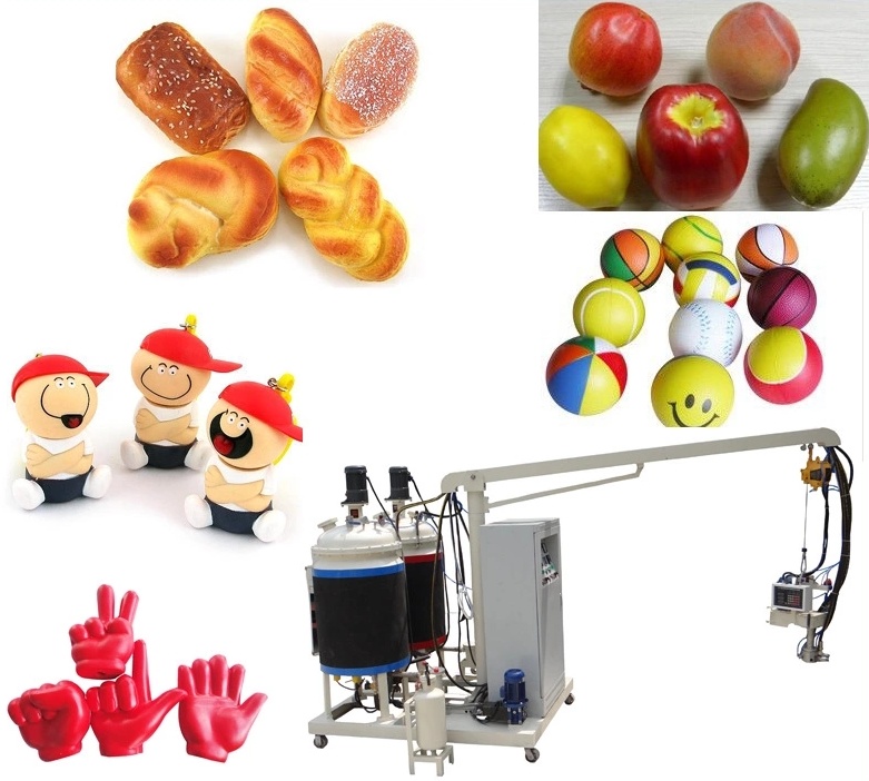PU Make-up Sponge Making Machine Polyurethane Injection Foaming Machinery