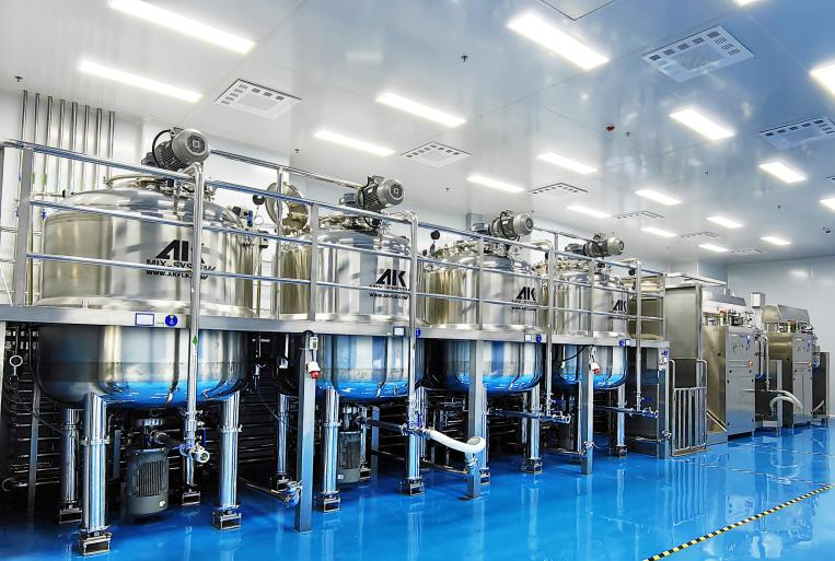 SUS304 Digital High-Accuracy Cosmetic &amp; Liquid Processing Multi-Function Emulsifying Blender 220V OEM Supported