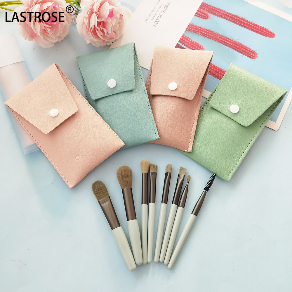 OEM/ODM 8PCS Mini Cosmetic Brush Set Private Label Face Makeup Kit with Foundation and Concealer Wholesale Price