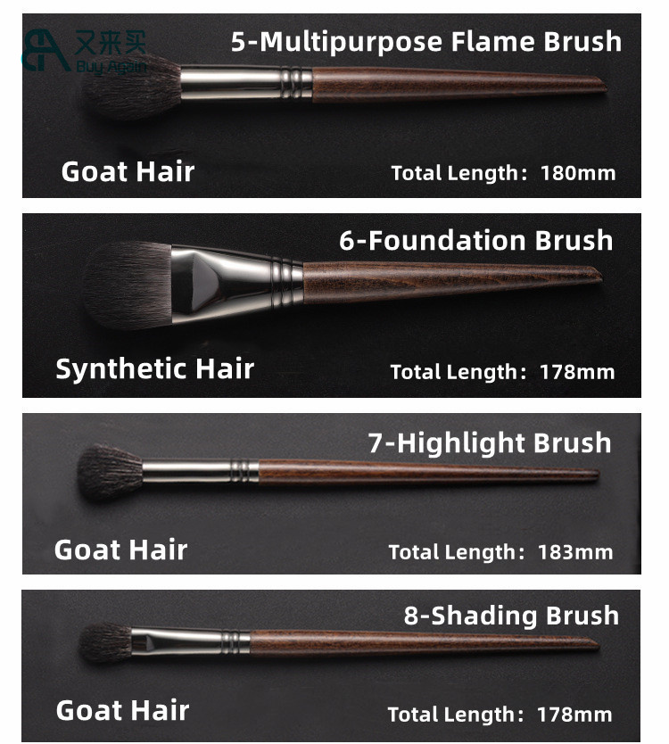 Makeup Brush Set View 7