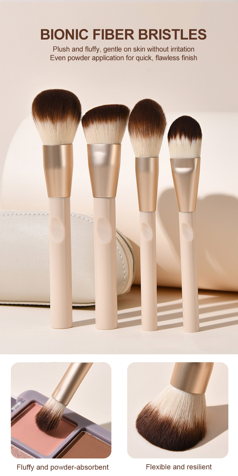 Makeup Brush Set Display 2