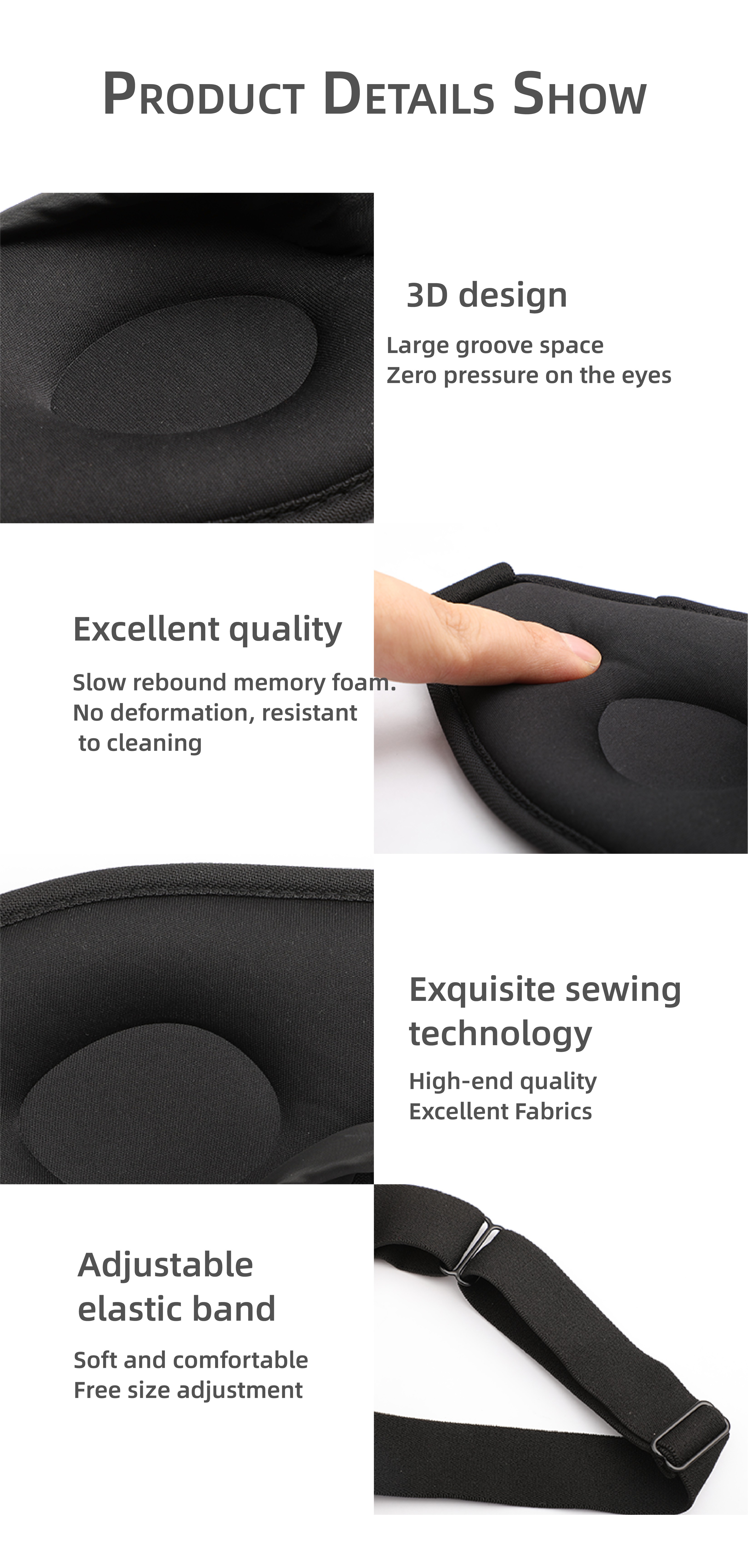 3D Sleep Mask Details 5