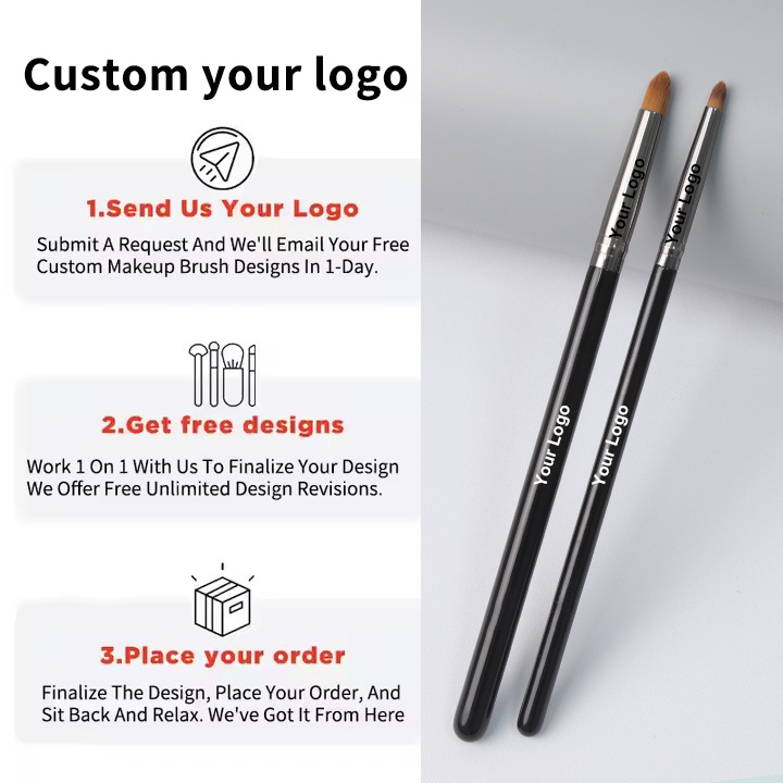 EMF Makeup Brush Set 5PCS Professional Vegan Synthetic Hair EyeShadow Brush Beauty Tools Private Label Makeup Brushes Wholesale