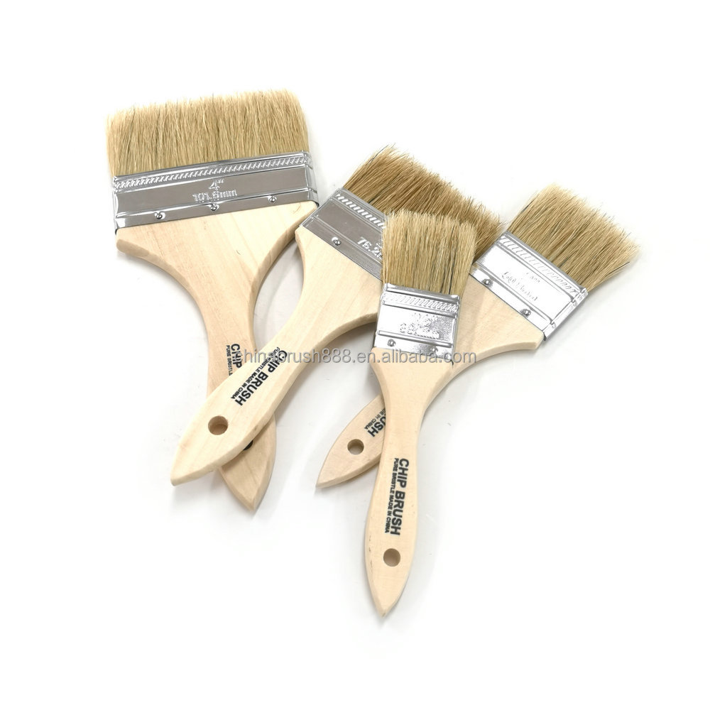American 570611 3 Inch DIY Grade Angle Sash Paint Brush with Synthetic Fiber Bristles Customizable OEM/ODM/OBM Support