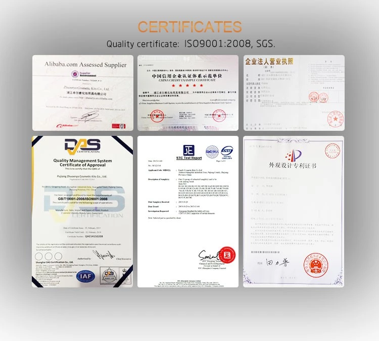 Product quality certifications and standard reports