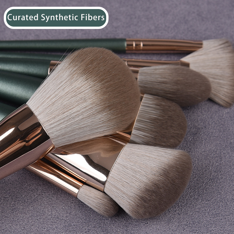 14-Piece Vegan Makeup Brush Set / Makeup Artist Kit