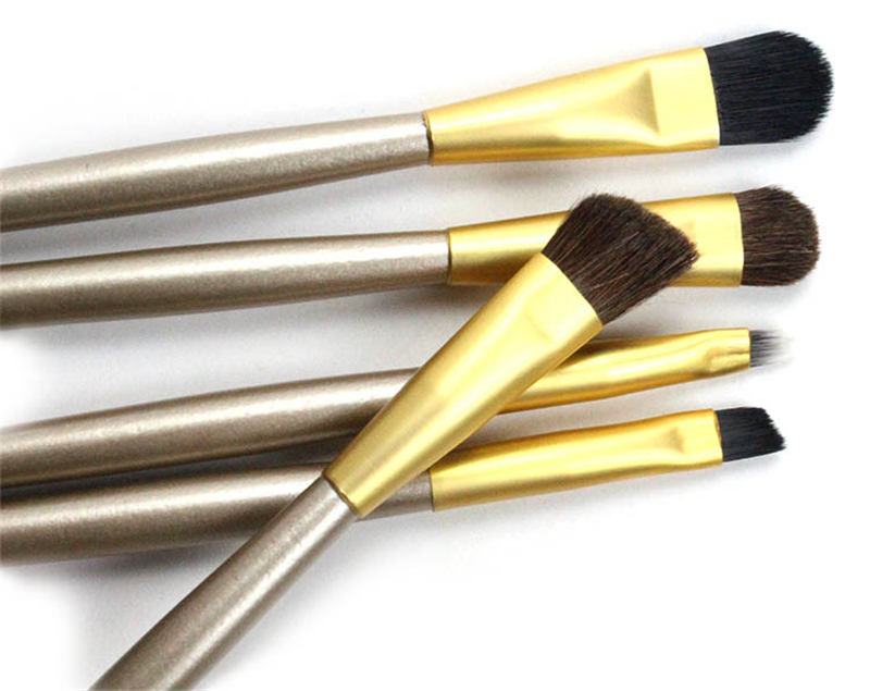 5pcs Professional Travel Portable Mini Eye Makeup Brushes Set