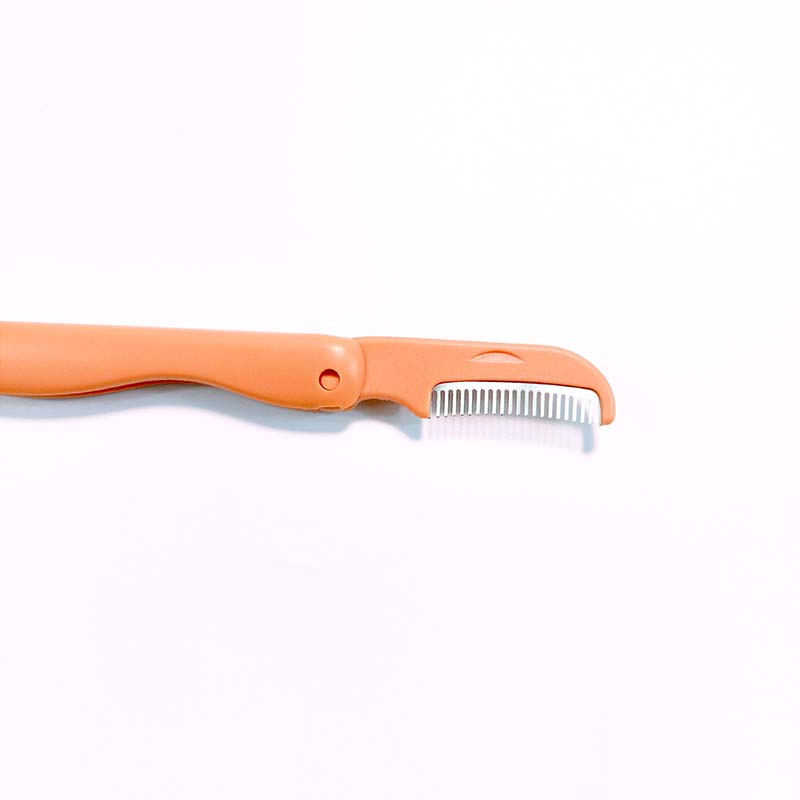 SBelle Eco-Friendly Eyebrow Trimmer Wonderful New Mold with Sharp Knife and Comb Customized Packing for Makeup Cosmetic Tool