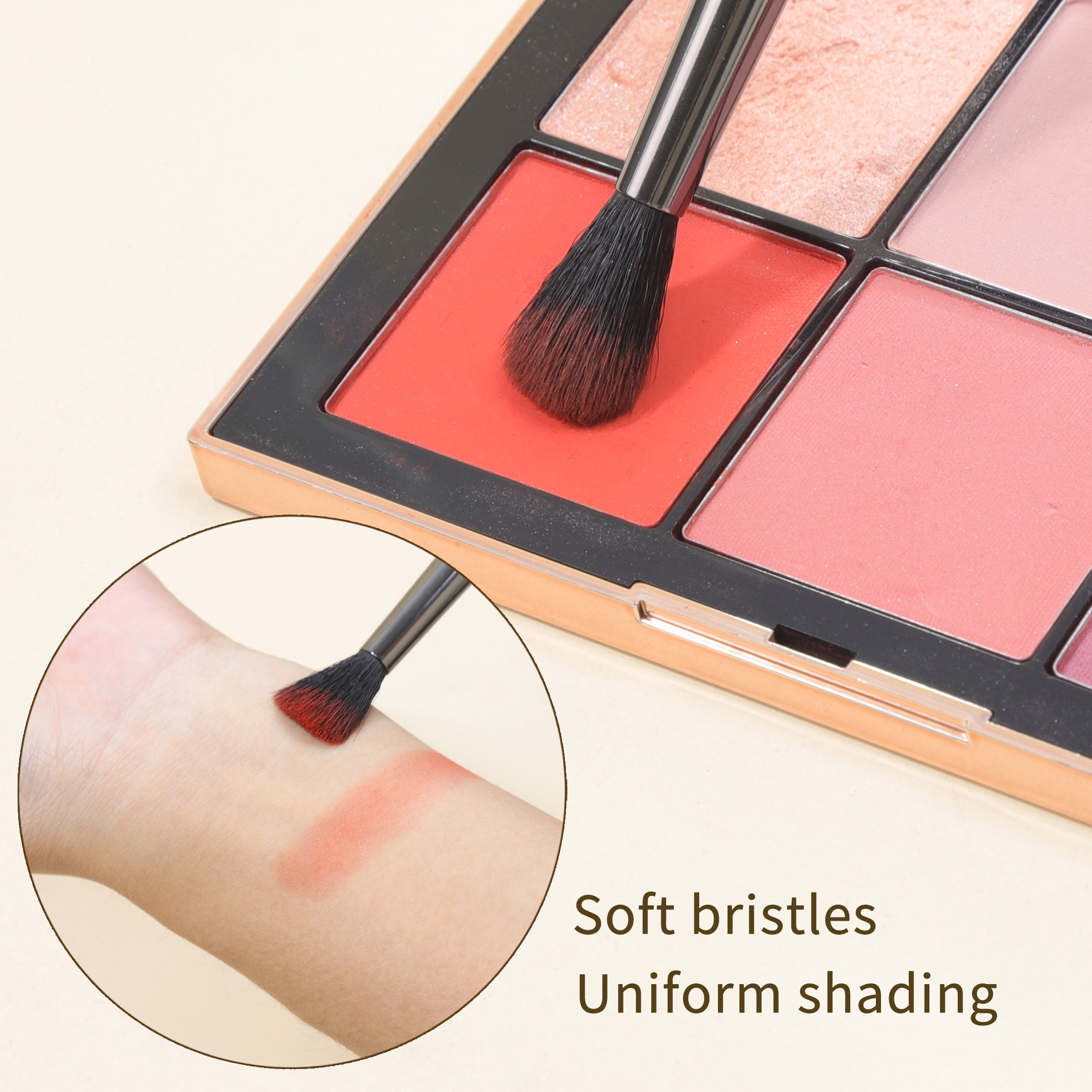 EMF Makeup Brush Set 5PCS Professional Vegan Synthetic Hair EyeShadow Brush Beauty Tools Private Label Makeup Brushes Wholesale