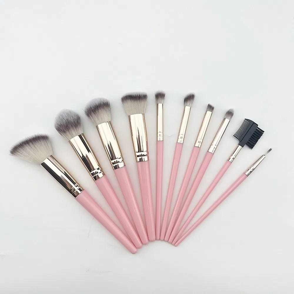 Top Cosmetic Brush Set Manufacturing Copper-Free Pressure Tube Ultra-Soft Makeup Brush