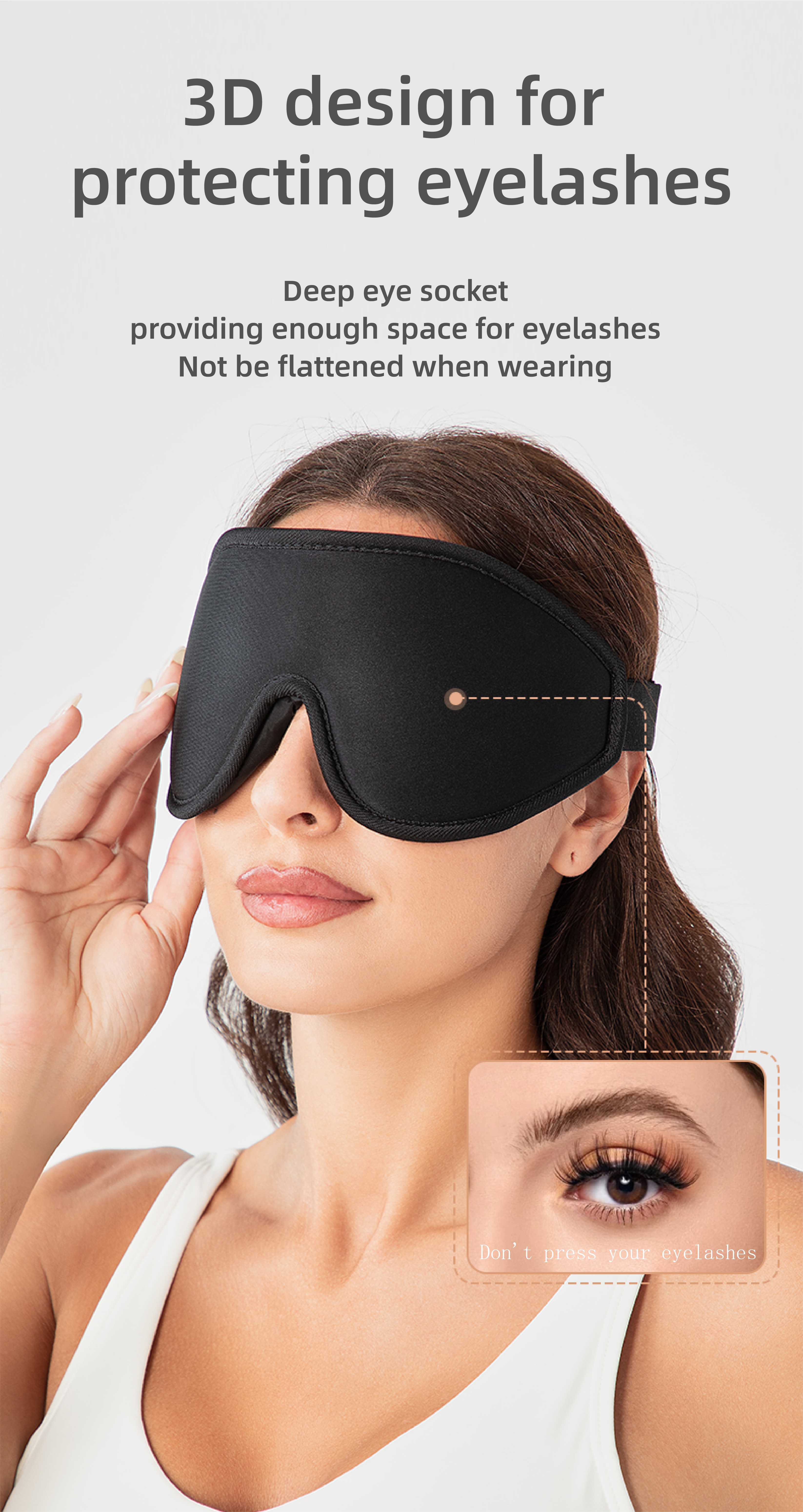 3D Sleep Mask Details 1