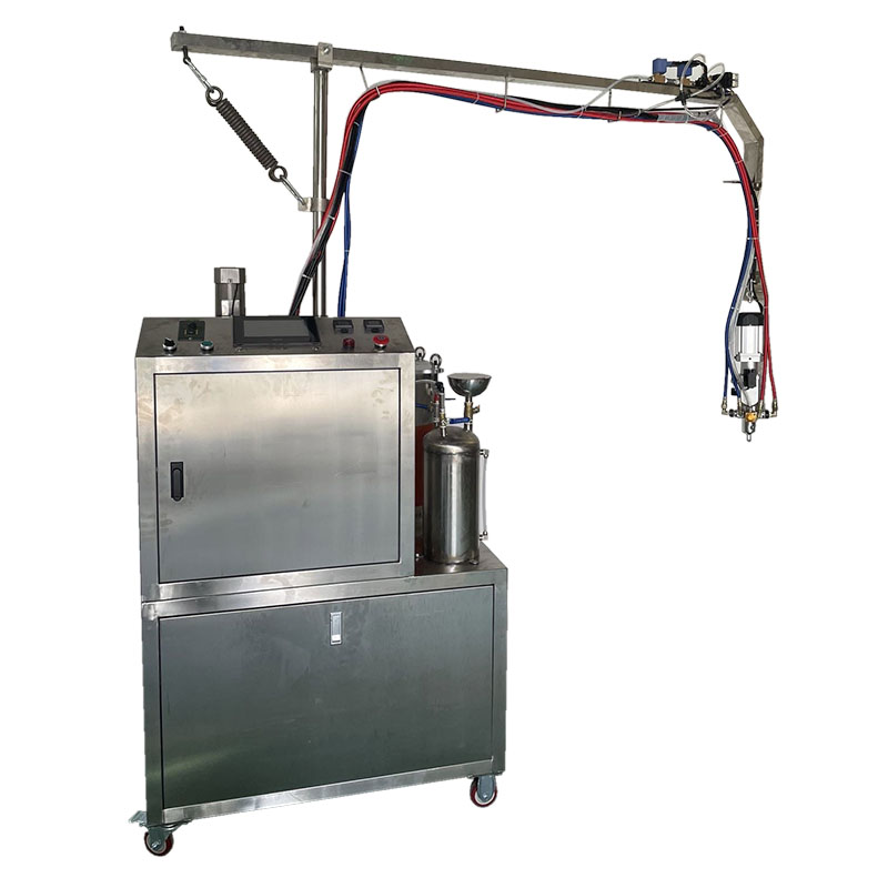 PU Resilient Foam Machine Production Equipment AB Material Mixed Silicone Foam Machine Powder Makeup Sponge Foaming Machine