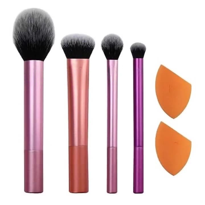 Professional New Designer Synthetic Hair Foundation Makeup Brush Set Eye Shadow Makeup Sponge Face-Worthy Wholesale Makeup Box