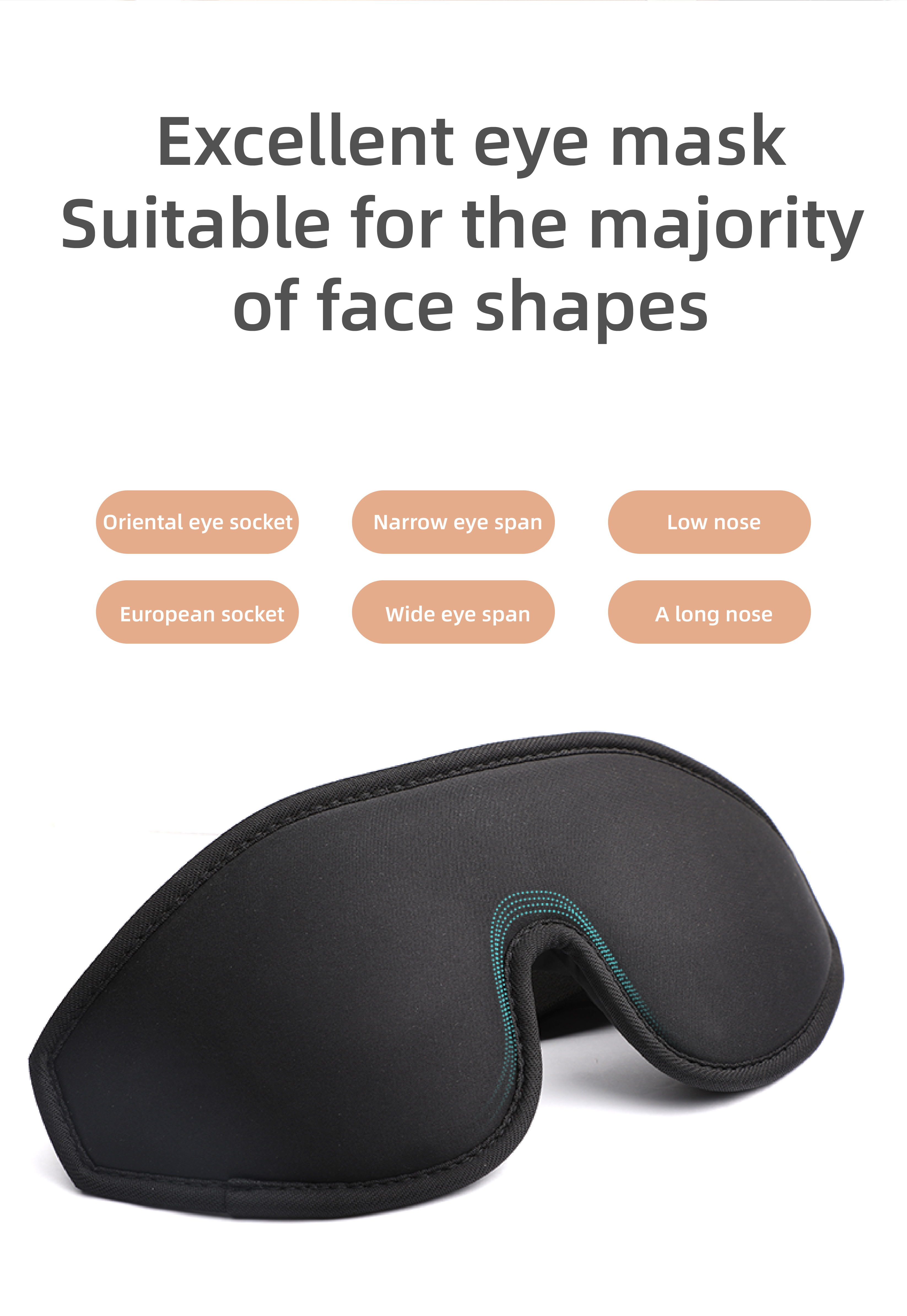 3D Sleep Mask Details 2