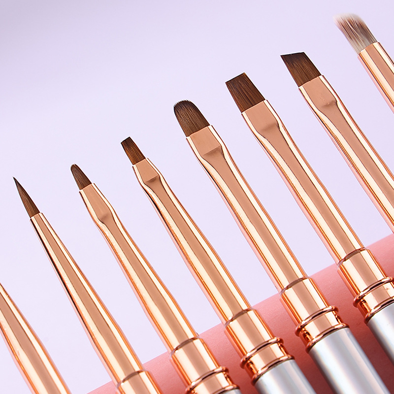 Private Label Kolinsky Nail Brush Custom Details