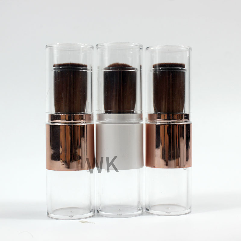 Wholesale Luxurious Empty Loose Powder Container Brush Powder Blusher Brush