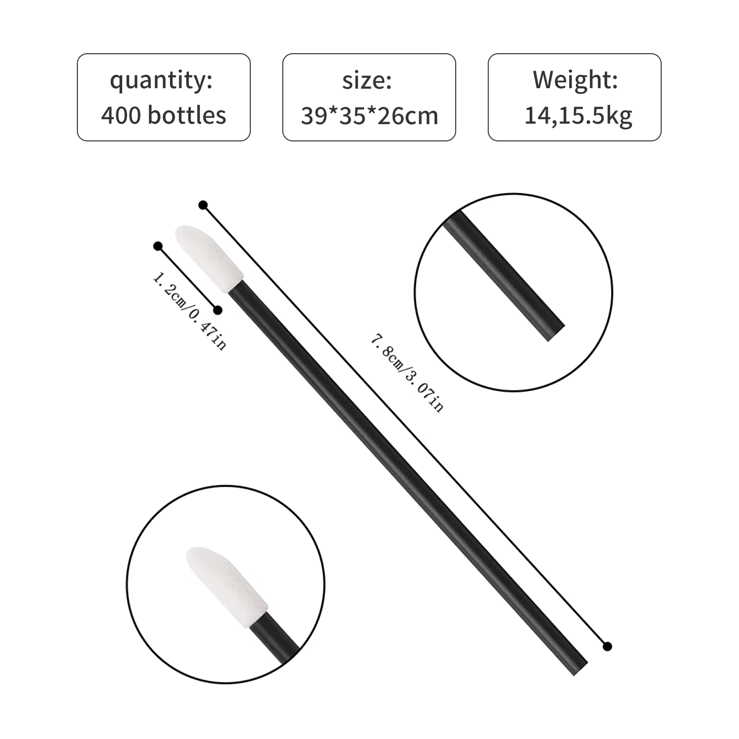 Manufacturers Wholesale Disposable Lip &amp; Mascara Wands Eco-Friendly Portable Beauty Makeup Tools