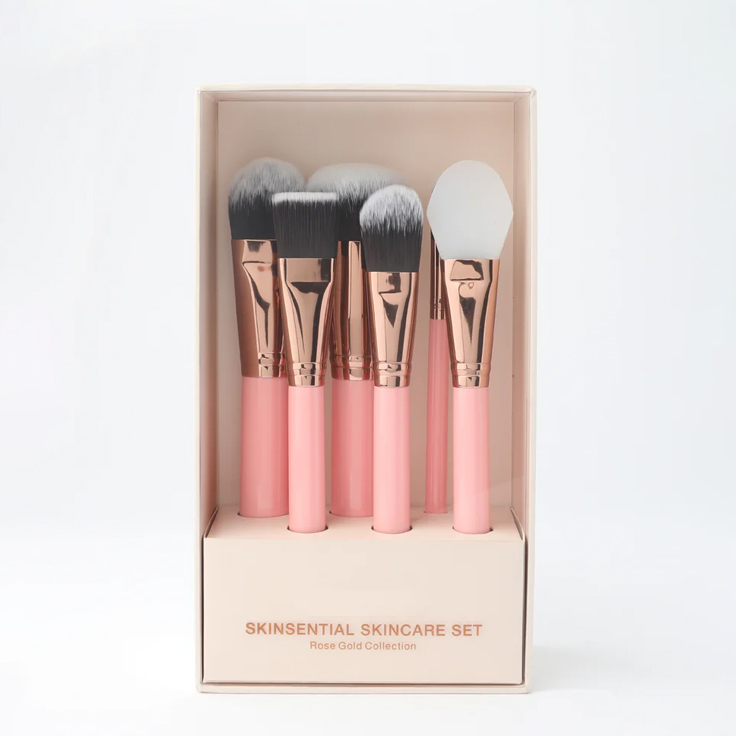 Custom logo Printing Empty Makeup Brush Packaging Box Cardboard Boxes for Single Makeup Brush Packaging