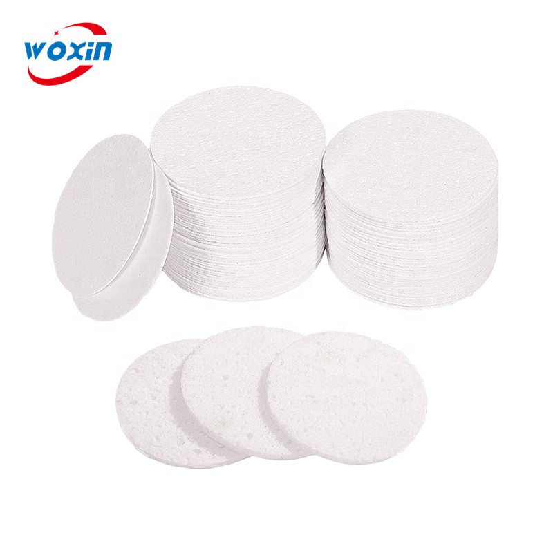 Woxin Eco-Friendly Natural Cellulose Facial Sponge for Gentle Cleansing High Absorbent &amp; Biodegradable Sustainable Skincare