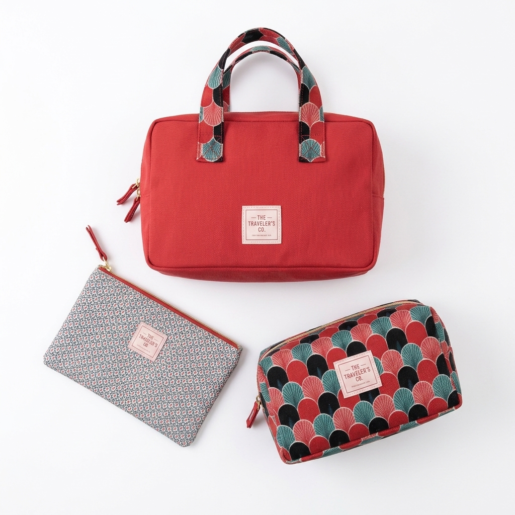 OEM ODM Women's Fashion PVC Cosmetic Storage Bag Large Capacity with Durable Zipper Closure Portable Travel Accessory