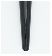 Black Wood Tapered