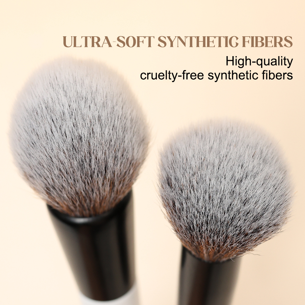 Premium Wooden 12 Pieces White Dual Ended Private Label Luxury Travel Vegan Custom High Quality Professional Makeup Brush Set