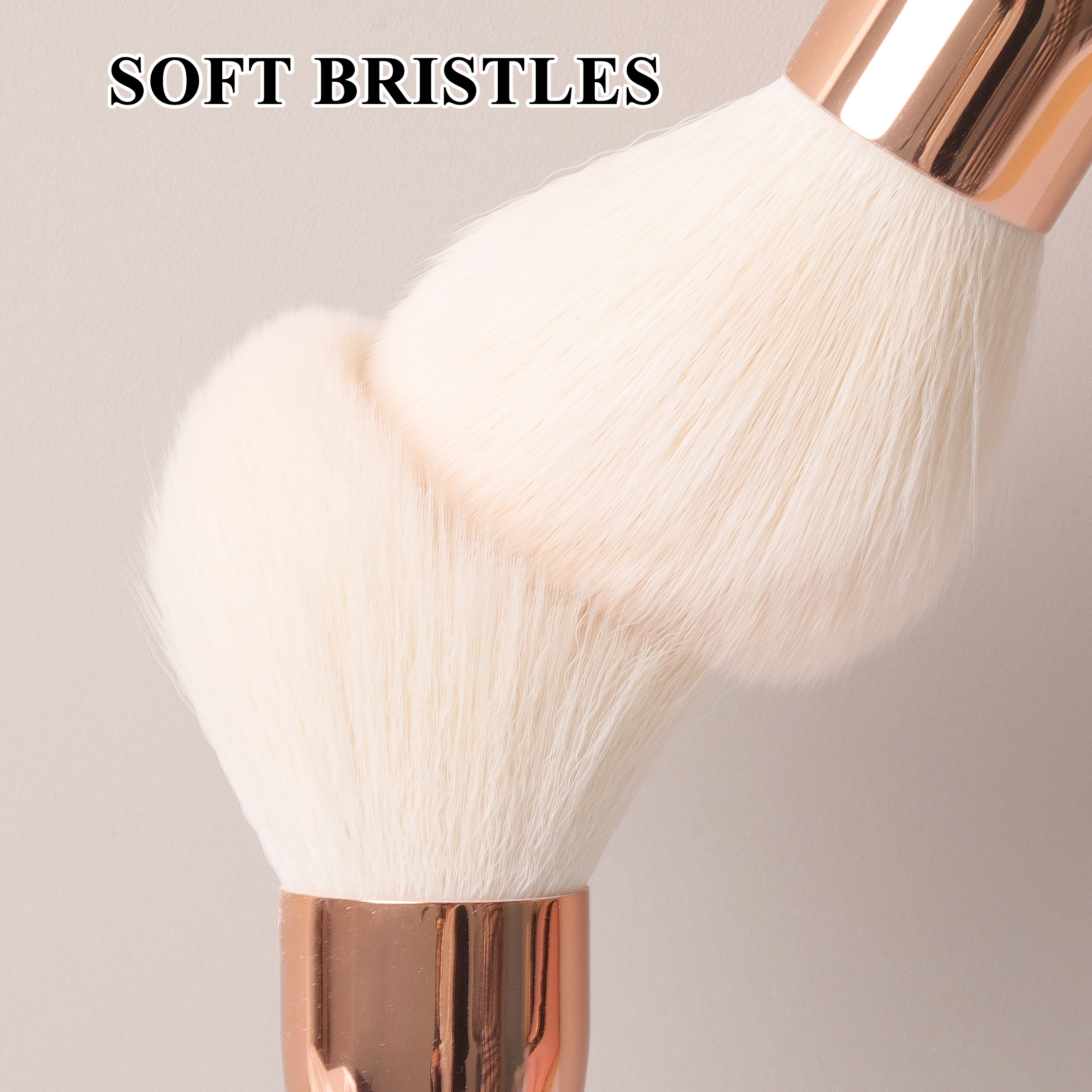 EMF Professional Powder Brush Single Face Vegan Synthetic Hair Custom Logo Luxury Makeup Brushes Blush Contour Makeup Brush