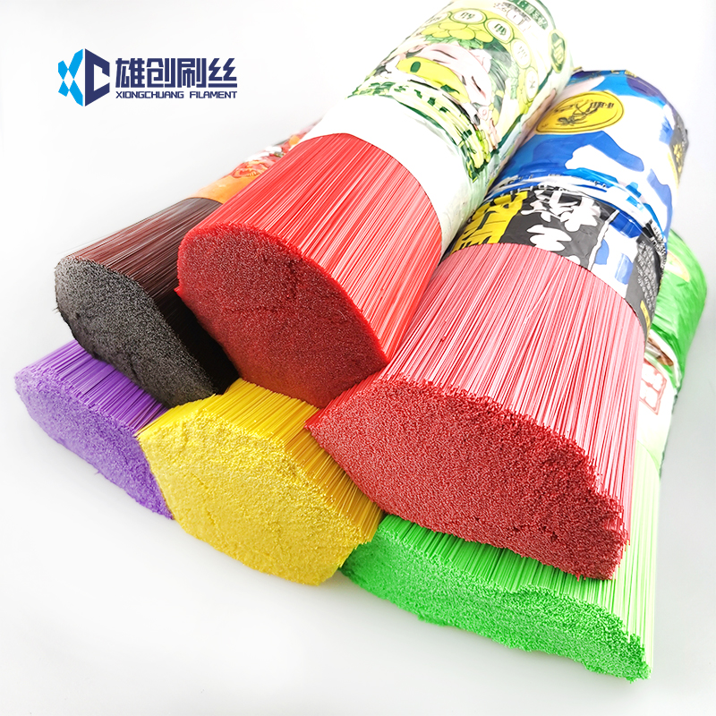 High Quality PET Plastic Monofilament Bristle Broom Fiber For Brooms