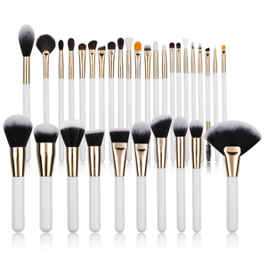 Professional Handle Eco-Friendly Fluffy Powder Facial Eye Shadow Brushes Kit for Makeup Artist