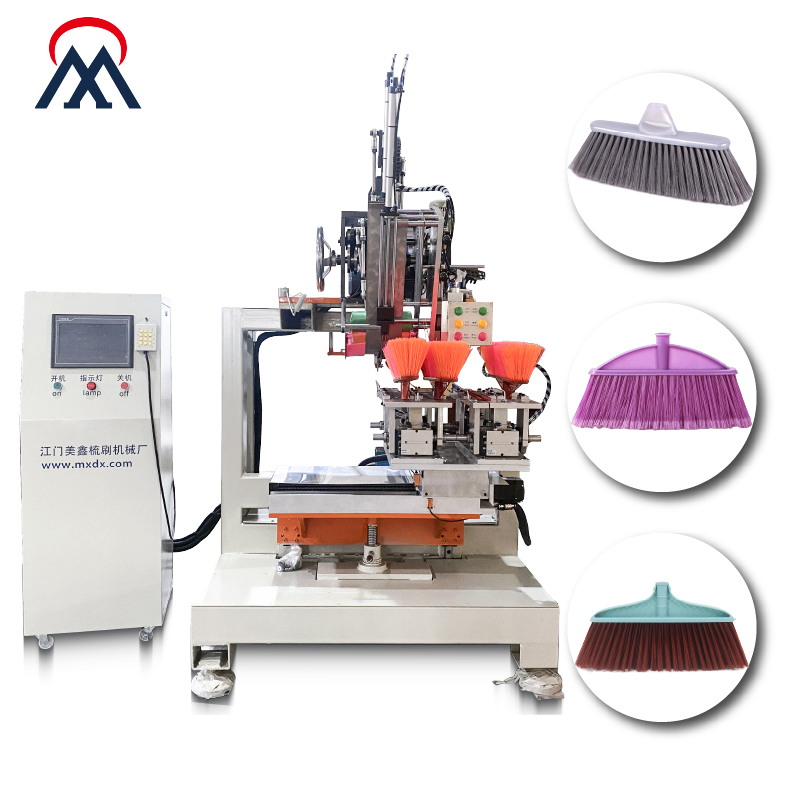 Nylon Fiber Brush Tufting Machine Automatic 2 Axis Broom Making Machine for Sweeper Brush Production Line Equipment