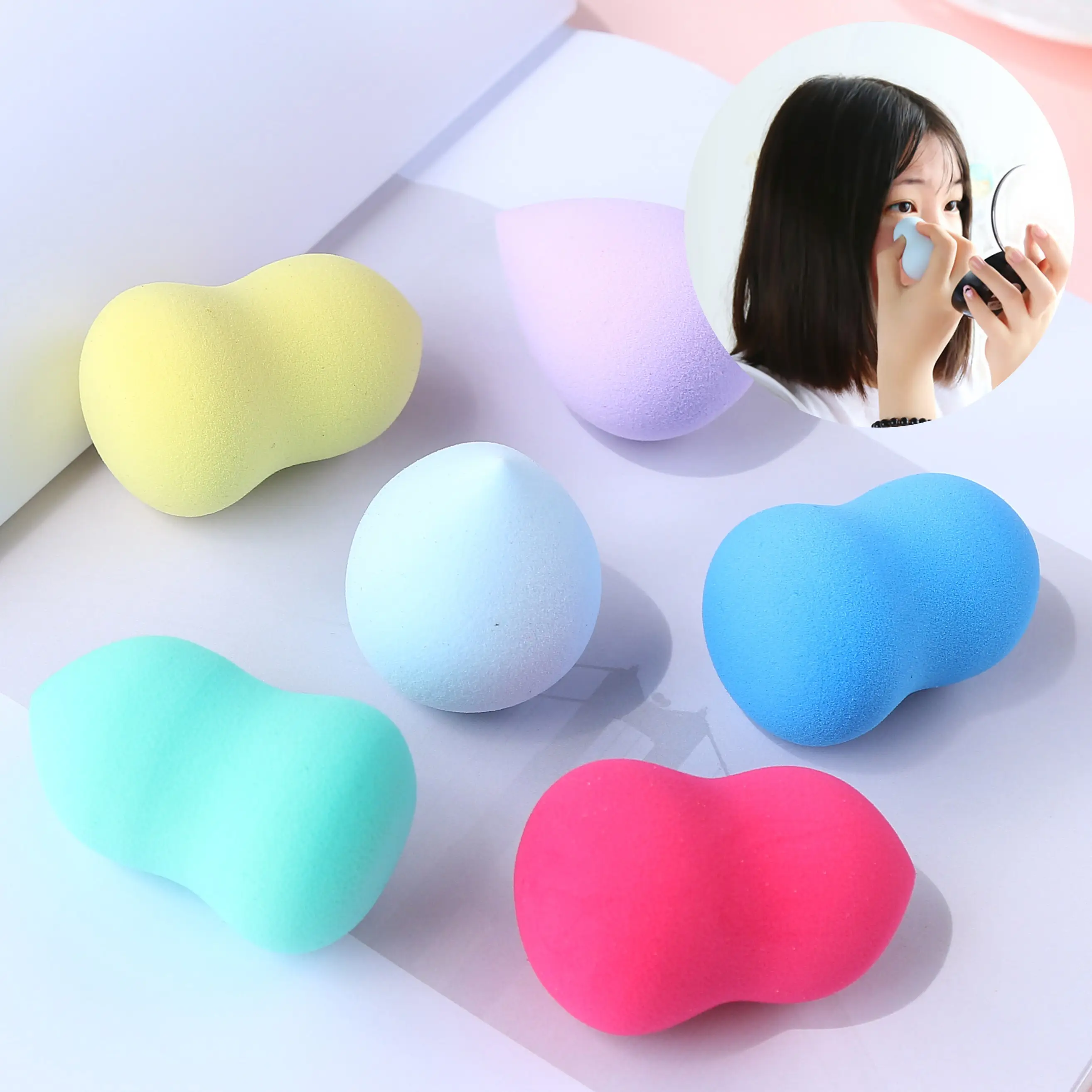 Polyurethane PU Soft Foam Dry and Wet Makeup Sponge Beauty Eggs Making Machinery