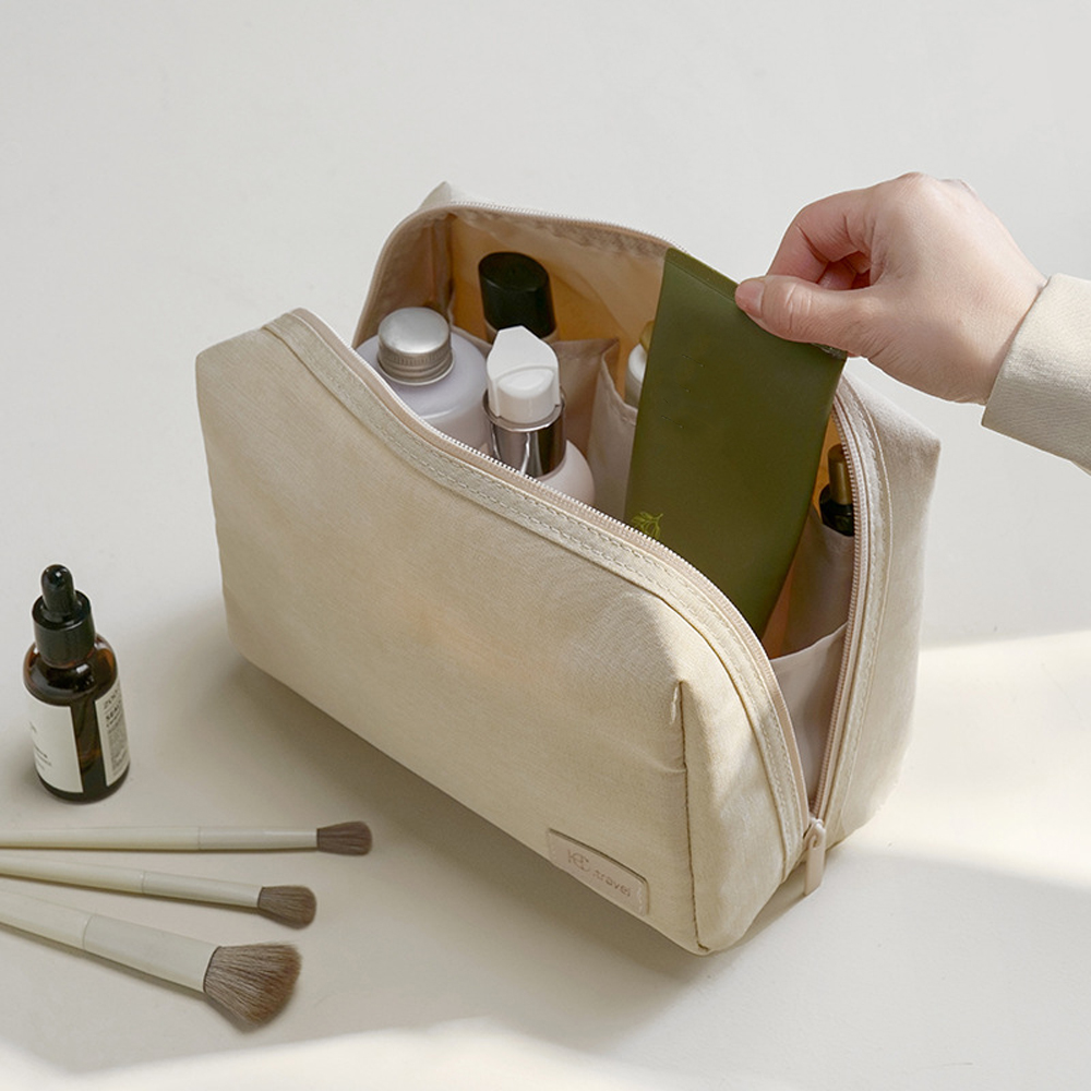 Eco-friendly and Recyclable Cosmetic Storage Bags, Portable, Fashionable and Large-capacity, Essential for Travel