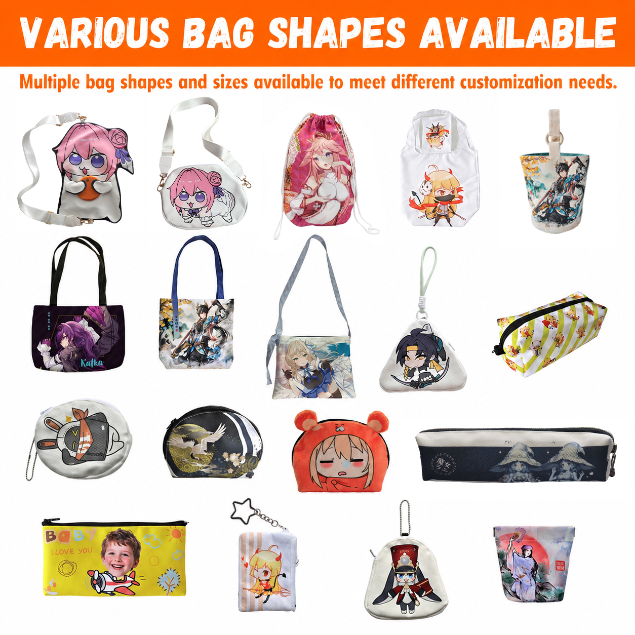 Verified Manufacturer Custom Cosmetic Bag Logo Printed Makeup Pouch Eco-friendly Travel Pouch OEM Supplier Global Shipping