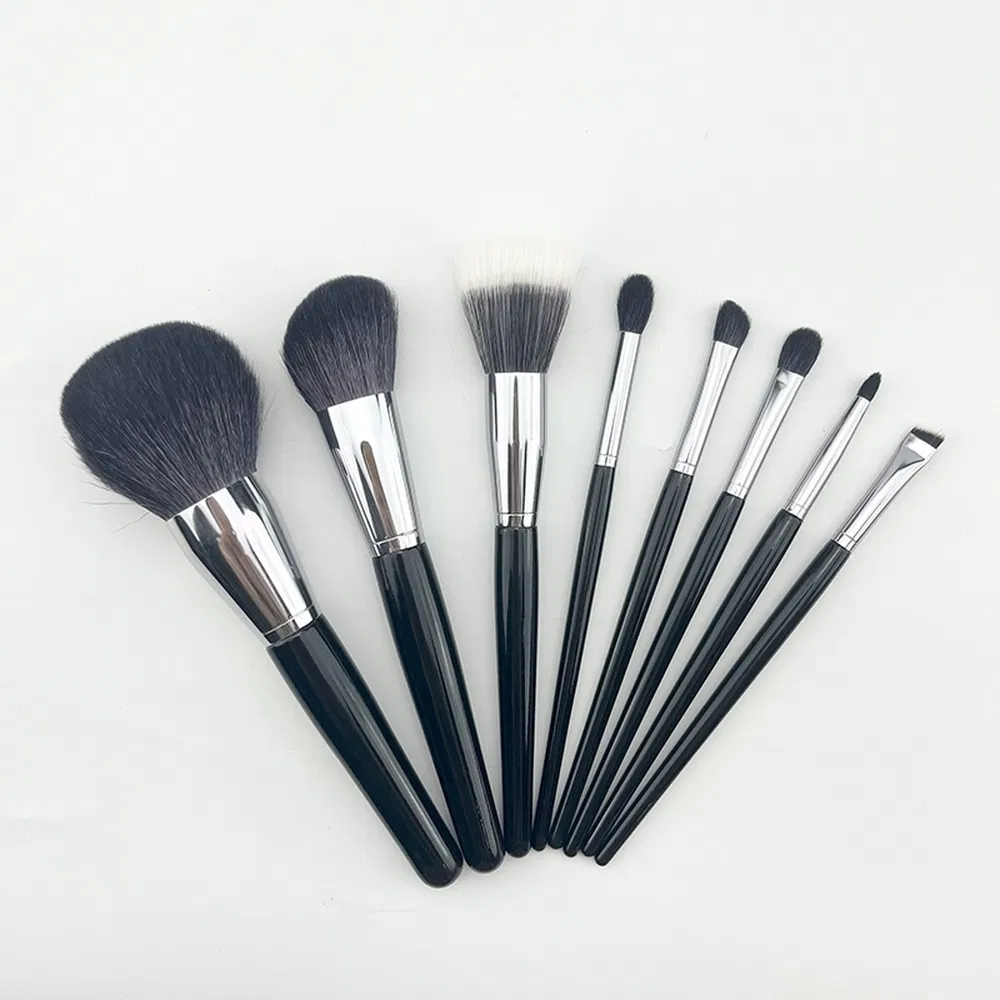 Fan Shaped Cosmetic Brush Manufacturing Eco-Friendly Material Precision Makeup Brush