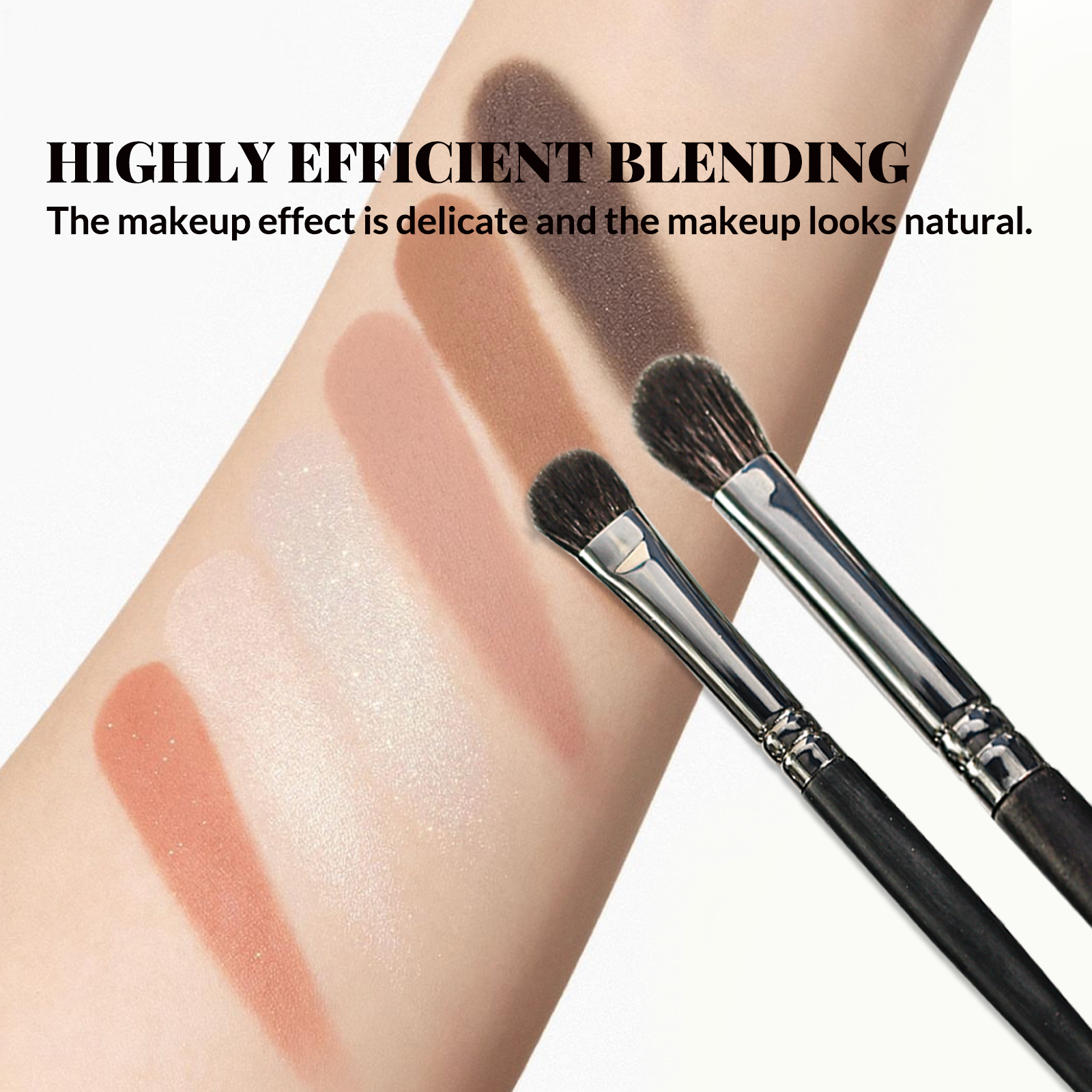 Women Goat Hair Natural Bristle Black Wholesale Private Label Custom High Quality Makeup Brush Set Professional With Case