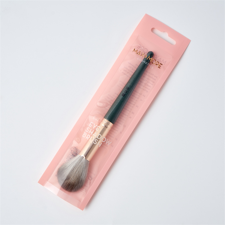 Wholesale Custom Logo 3 Side Seal Mylar Clear Make up Brush Zipper Package Bag Plastic Cosmetic Cream Mini Pouch