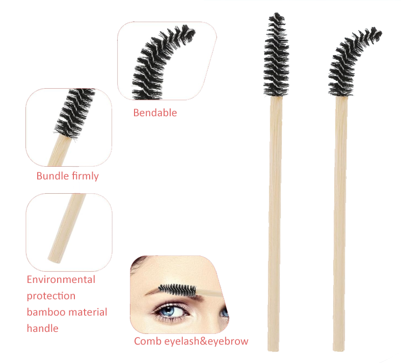 Eyelash spoolies application