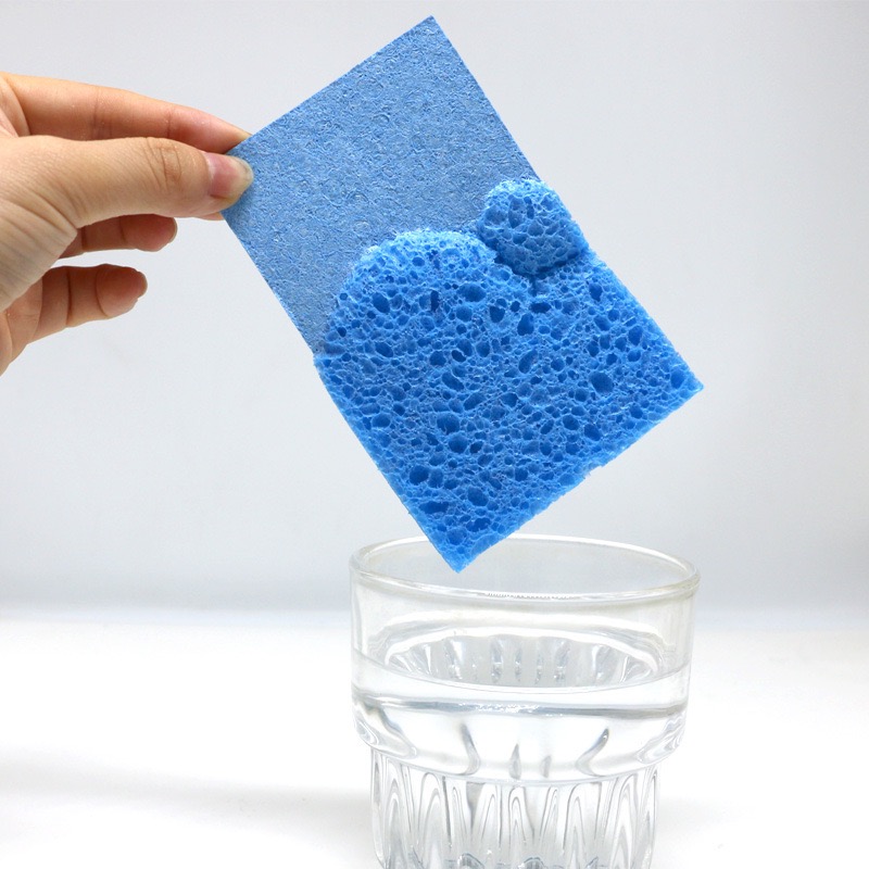 Magic Eco Friendly Compressed Cellulose Sponge Kitchen Dish Washing Cleaning Sponge Cloth Kitchen Sponge