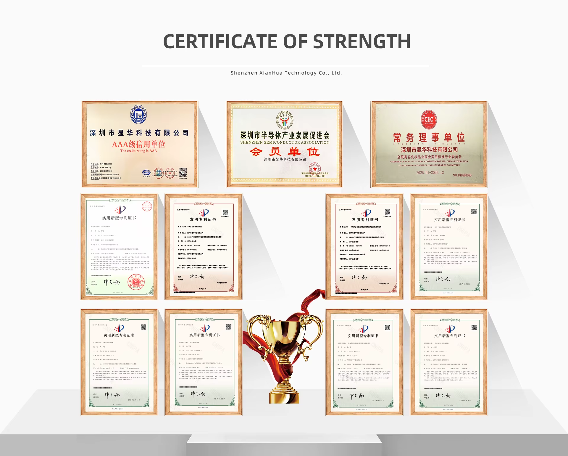 Certificates Display
