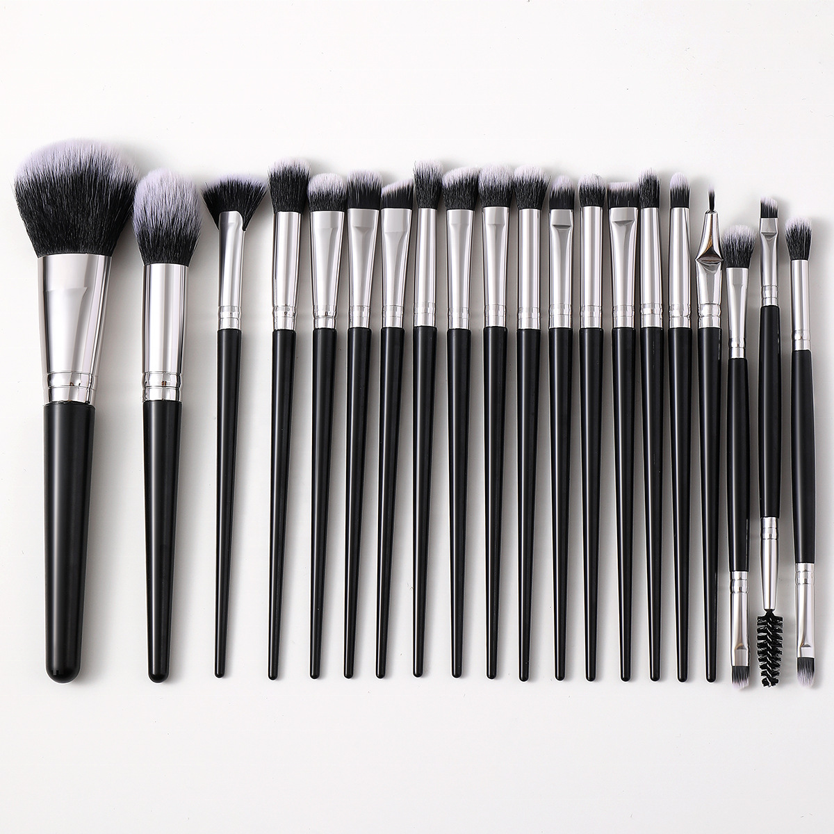 Manufacturer Wholesale 20-Piece Portable Makeup Brush Set Beginner Blush Synthetic Hair Beauty Tools for Face Use