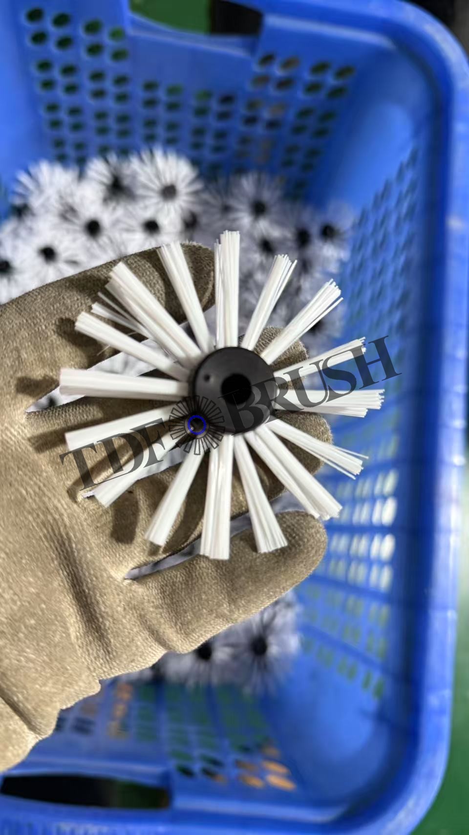 TDF Premium Synthetic Fiber Picote Pipe Coating Brush with OEM Customization for Sewer Pipe Cleaning and Spraying