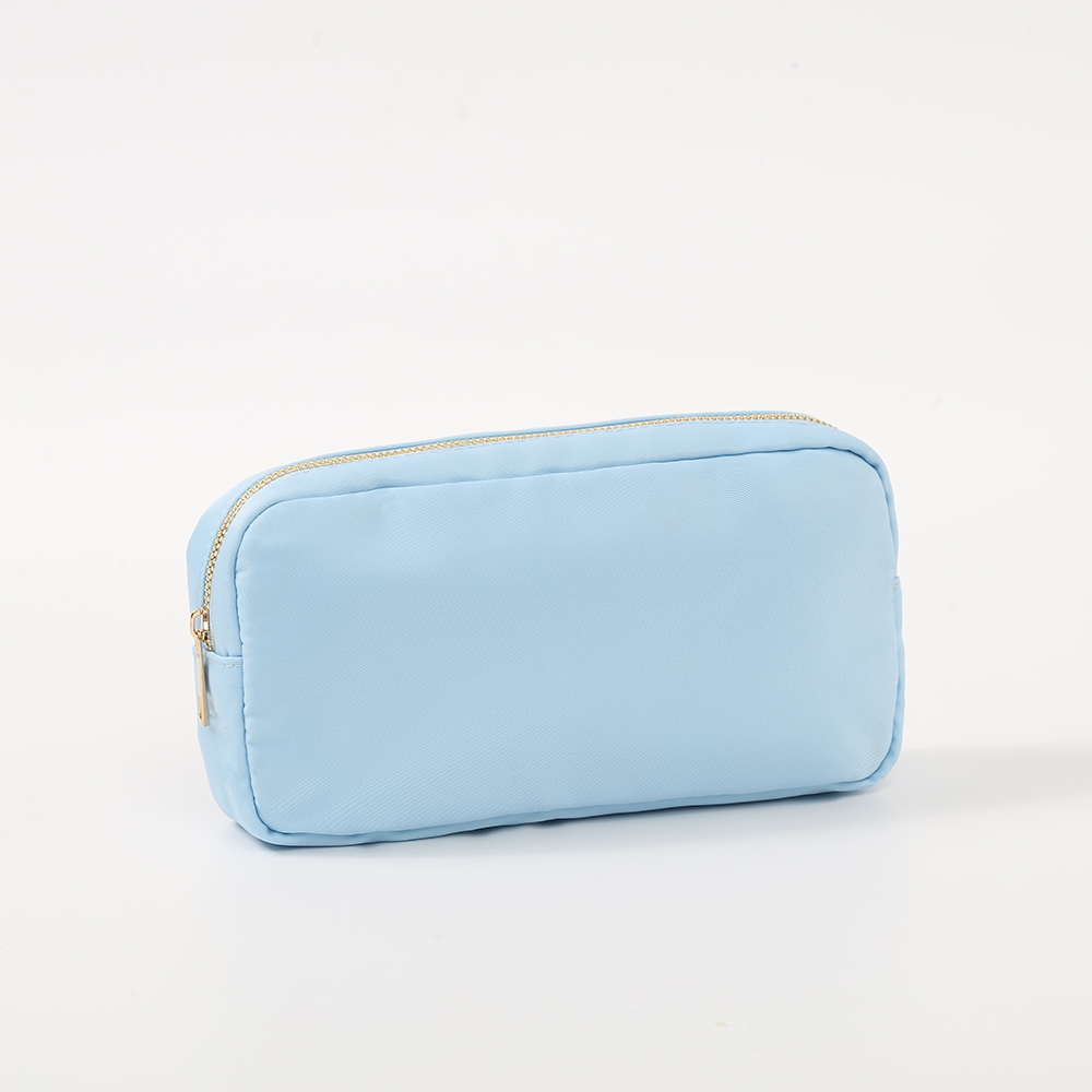 Large Capacity Travel Organizer Foldable Fashion Trend Durable Sustainable Reusable Waterproof Nylon Cosmetic Pouch Makeup Bag