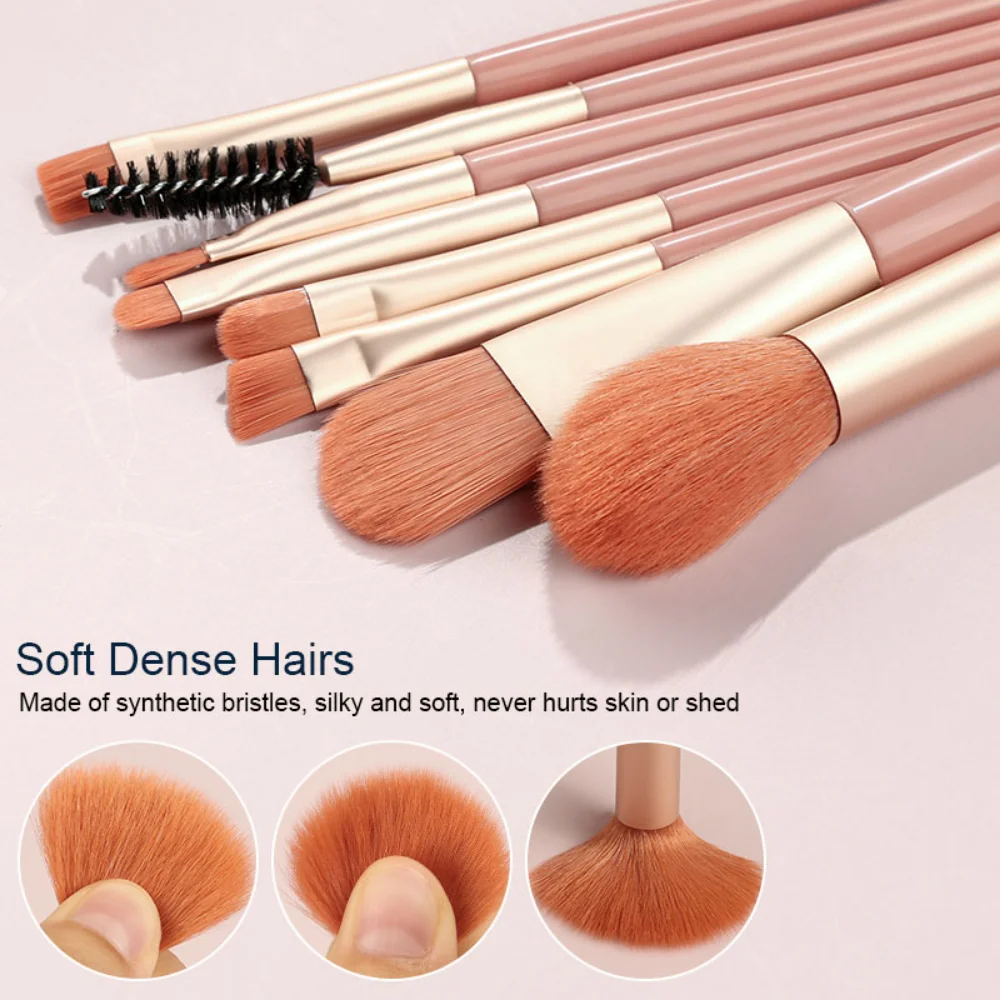 Convenient Travel Brush Set Foundation Blending Tool Cosmetic Kits Professional Makeup Brush Set