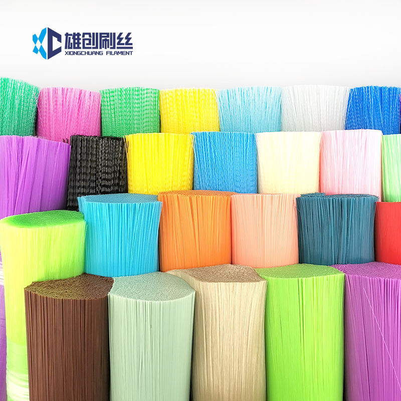Synthetic Fiber Broom PP Filament Flat Cross-section Extruding Molding Cleaning Brush